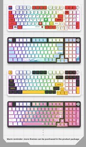 <span class=keywords><strong>Teclado</strong></span> Mecánico M87 Inalámbrico/2.4G/USB-C con Conexión Hot-Swappable, Retroiluminación RGB y Pantalla TFT Programable - Product Image 6