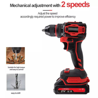 Perceuse à percussion sans fil mini Cicivis 21V 3000 tr/min avec batterie 1,5 Ah, vitesse variable et contrôle progressif