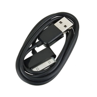 Kabel pengisi daya, kabel adaptor sentuh nano sinkronisasi Data untuk Apple iPhone 4 4S 4G 1m