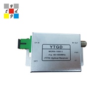 Venta al por mayor Mini receptor óptico WDM-15dBm + 2dBm EOC AGC Mini CATV FTTH Nodo utilizado para redes WiFi IP 4G Equipo de fibra óptica