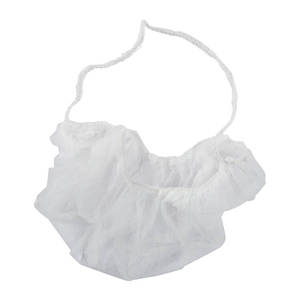 Cubrecapas Desechables <span class=keywords><strong>de</strong></span> Tela No Tejida para Barba, 18 Pulgadas, 100 Unidades/Bolsa, para Servicio <span class=keywords><strong>de</strong></span> Alimentos, Salón <span class=keywords><strong>de</strong></span> Belleza, Uso Médico - Product Image 4