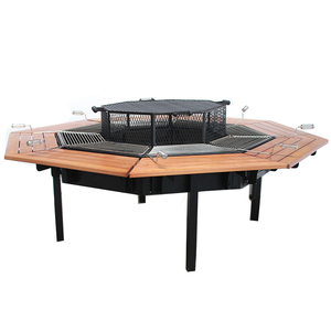 สวนไม้Top Bbq <span class=keywords><strong>Brazier</strong></span>ถ่านตารางFire Pit - Product Image 1