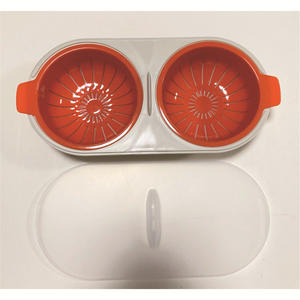 Nouvel ensemble de préparation de milk-shakes en plastique à double tasse pour micro-ondes, ustensiles de cuisine - Product Image 2