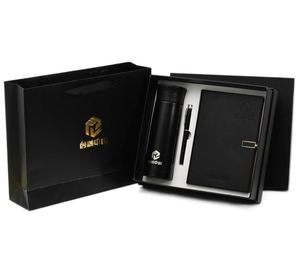 Nuevo Producto 2025, Juego de Regalo Empresarial Tres en Uno, con Taza Térmica, Bolígrafo y Cuaderno, para Eventos Corporativos - Product Image 1