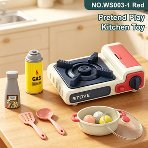 LEZA BABY Fornello <span class=keywords><strong>Giocattolo</strong></span> Mini da Cucina con Utensili e Accessori per Bambini, Gioco Educativo, Vendita all'Ingrosso - Product Image 2