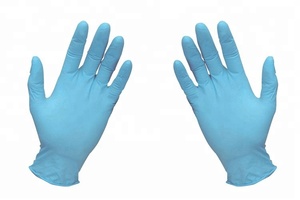 Consommables médicaux colorés de gants d'examen de nitriles jetables libres de poudre pour la vente en gros - Product Image 2