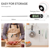 Thermomètre numérique à longue sonde KT300 pour la cuisson de la viande et des aliments