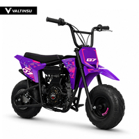 Fabricant vérifié, moto tout-terrain de petite taille pour jeunes, 105 cm3, quatre temps, démarrage par lanceur, réservoir de carburant de 1,4 L, course en plein air