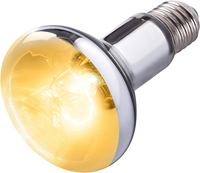 Lampe chauffante REPTIZOO OEM Logo 100W UVA UVB auto-alimentée en verre, écologique, durable, super lumière solaire pour reptiles barbus
