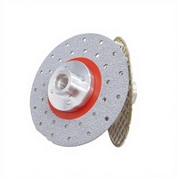 Disque abrasif diamanté brasé sous vide, lame de scie haute dureté, personnalisable OEM, pour meuleuse d'angle, coupe de carrelage, marbre, pierre, outil Pacha