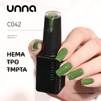 UNNA HEMA & TPO Free TMPTA Free 10ML Vernis Gel UV Couleurs Vert Bleu Rose Longue Durée Luxe Fournisseur de Vernis Gel pour Ongles