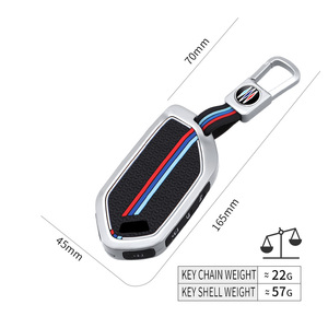 Étui de protection pour clé de voiture en alliage de zinc et gel de silice pour KIA NEW KN EV5 <span class=keywords><strong>Sportage</strong></span> R EV9 <span class=keywords><strong>GT</strong></span>-<span class=keywords><strong>Line</strong></span> Carnival, porte-clés, sac - Product Image 4