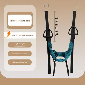 Dispositif de traction cervicale en polypropylène pour adulte, utilisation à domicile, support de colonne cervicale, étirement, traction fixe suspendue, <span class=keywords><strong>correcteur</strong></span> sans perçage - Product Image 6