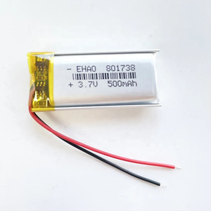 801738 <span class=keywords><strong>3</strong></span>.7v 500mah 401738 501738 601738 701738 901738 şarj edilebilir polimer lityum iyon Li-ion pil paketi - Product Image 2