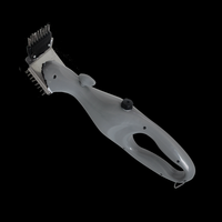 SEB KAMADOBBQ Support à côtes en acier inoxydable pour barbecue Kamado, brosse de nettoyage pour barbecue extérieur, accessoires pour Kamado