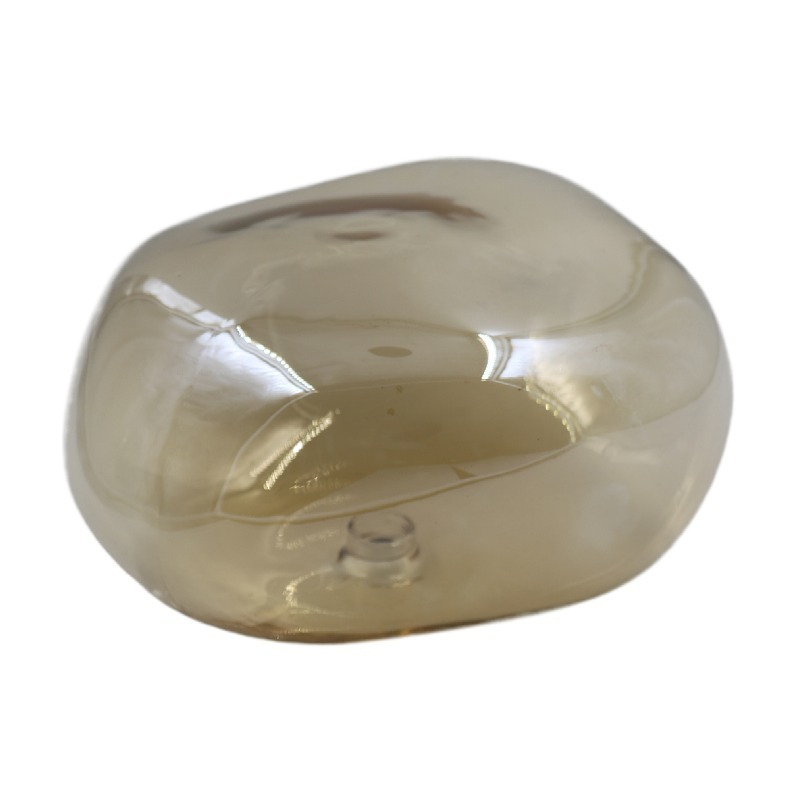 Decorative G9 Thread Electroplating Gold Borosilicate