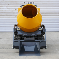 Haute qualité Trackd auto-chargement Portable Mini Dumper Mobile Diesel Essence Bétonnière Machine