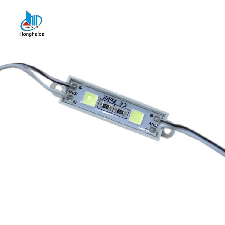 12 В smd 5054 IP65 Водонепроницаемый 2-светодиодный мини-модуль для рекламы