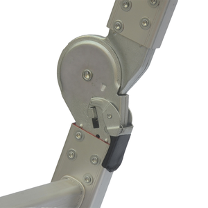 Escalera Industrial Plegable Multiposición 4x4 Reforzada con Bloqueo, No Conductora, de FRP, Capacidad 150kg, EN131, para Exterior/Almacén - Product Image 2