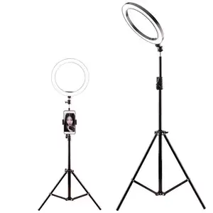 8/10/13/18 Inch Photographic Phone Holder Fill Lamp Tiktok YouTube Live Dimmable Makeup Led Photography Self Selfile Ring Light