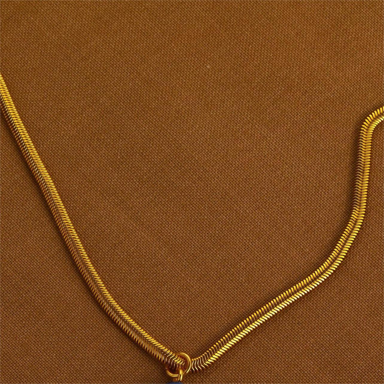 Chaîne d'os de serpent 3mm (juste chaîne)