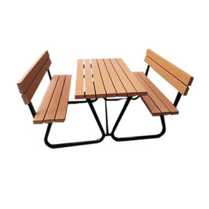 Ensemble de <span class=keywords><strong>table</strong></span> d'extérieur et de jardin, de haute qualité, avec chaises, banc de pique-nique, pour l'extérieur et le jardin, livraison gratuite - Product Image 5