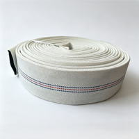 Tuyau d'incendie en PVC flexible et pliable, gainé, pour l'approvisionnement en eau d'incendie temporaire municipal et les configurations d'urgence