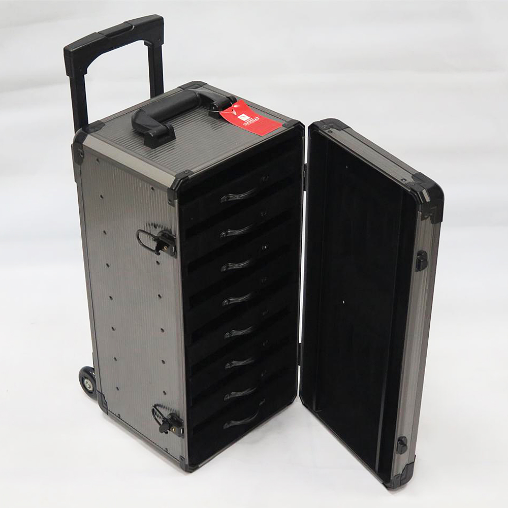 300 pc / 500 pc / 1000 pc / 2000 pcaluminum פוקר שבב trolley case