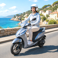 Moto électrique haute performance 72V 60V 1500W 2000W pour adultes, sportive, avec batterie au lithium