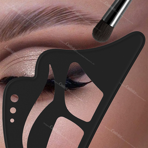 Mini protège-yeux en silicone pour eye-liner, mascara et fard à paupières, idéal pour le maquillage des cils et des yeux - Product Image 4