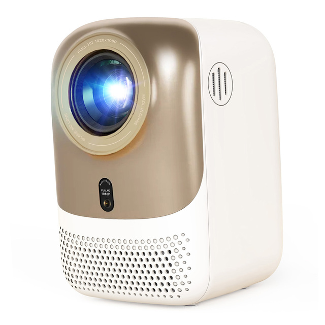 CRE 3D Support Mini 1080P LCD Android Smart LED Projector 2000 Lumens HIFI Stereo Portable Pocket Design for Influencers 4K