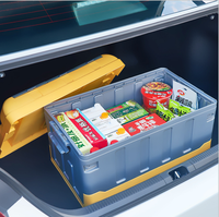 Boîte de rangement pliante avec couvercle, livraison gratuite