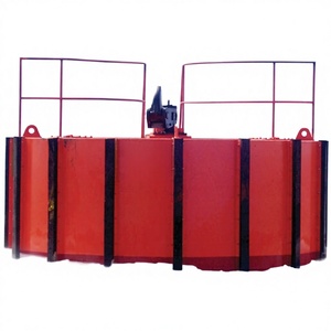 Boya de amarre marina individual roja de acero para amarre de embarcaciones - Product Image 1