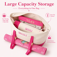 Sac de transport portable XCL pour Mahjong, sac de transport en toile pour accessoires de jeu de Mahjong, organisateur pour les voyages