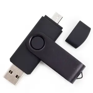 Wholesales Price swivel OTG 8GB 16GB 32GB 64GB USB Flash Drive Memory Stick for smart phone