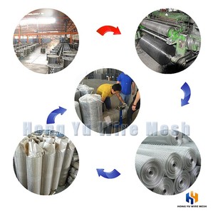 Treillis métallique soudé galvanisé trempé à chaud de haute qualité, de calibre 10, utilisé pour les cages à oiseaux et les mailles de clôture revêtues de zinc - Product Image 5