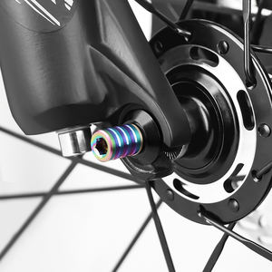 MUQZI, cubo de rueda de bicicleta de aleación de titanio, palanca de liberación rápida, pinchos de liberación rápida para bicicleta <span class=keywords><strong>MTB</strong></span>, Clip 74/85/100/130/135mm - Product Image 5