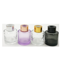 Bouteille de diffuseur de roseau vide de forme ronde 50ML 100ML 120ML 150ML 200ML