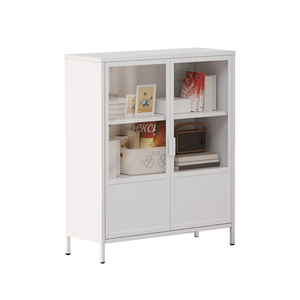 Nordique métal verre vitrine buffet armoire <span class=keywords><strong>pas</strong></span> <span class=keywords><strong>cher</strong></span> salon salle à manger cuisine petit placard - Product Image 4