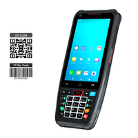 Disponibilité en stock : Lecteur de codes-barres 2D Android portable de 4 pouces, sans fil, robuste IP66, lecteur NFC RFID industriel, clavier PDA
