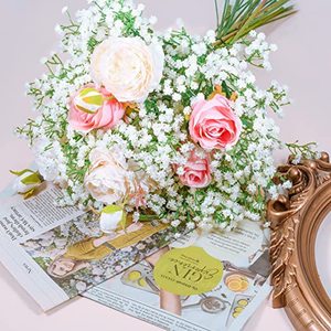 AYOYO OEM Ecológico Romance <span class=keywords><strong>Blume</strong></span> Flores artificiales Flores baratas para el hogar Boda Decorativo - Product Image 4