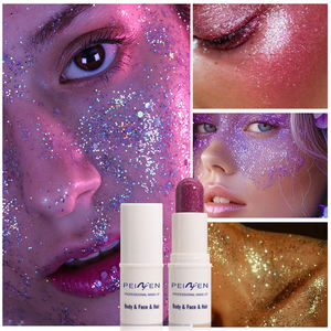 Palette de peinture minérale mate pour le visage d'Halloween, 8 couleurs fluorescentes, maquillage imperméable, séchage rapide, brillant à lèvres - Product Image 5