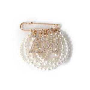 <span class=keywords><strong>2023</strong></span> nouveaux Styles grec Zeta Phi <span class=keywords><strong>Beta</strong></span> sororité lettres broche broche pour mariage ou fiançailles - Product Image 6