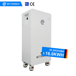 15kw 16kw Lifepo4 배터리 리튬 48V 51.2V 314AH Lifepo4 가정용 에너지 저장 분할 유형