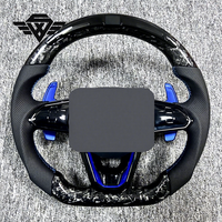 Volant de voiture en carbone forgé en gros, compatible avec Volkswagen Passat Golf 7 MK7 MK7.5 Polo Tiguan Jetta GTI R 6 7 8 6R 8R