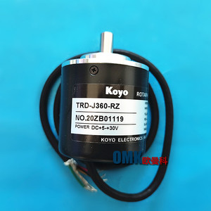 โคโย TRD-J360-RZ ตัวเข้ารหัสแบบเพิ่มค่าค่าทีละขั้นตอน ขนาดเส้นผ่านศูนย์กลางภายนอก 50 มม. แกนทึบขนาด 8 มม. สายไฟ DC 5-30V - Product Image 1