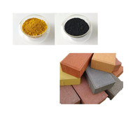 Poudre d'oxyde de fer rouge et jaune pigment rouge 130