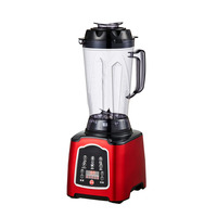 Blender Dapur Grosir untuk Bar, Wadah PC Anti Pecah yang Tebal, Blender Kontrol Digital Besar