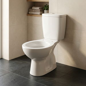 European Monoblock Style 1st Grade Ceramic Water Closet High End Twyford Close Coupled Toilet Set - Product Image 1