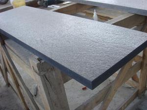 Bệ Cửa Sổ Đá Hoa Cương Màu Đen Ruby Đặt Làm G684 Bệ Cửa Sổ Có Rãnh Dốc Rãnh Nhỏ Giọt Nước - Product Image 5